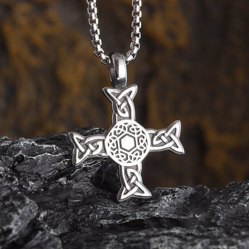 Wholesale Retro Viking Celtic Knot Cross Pendant